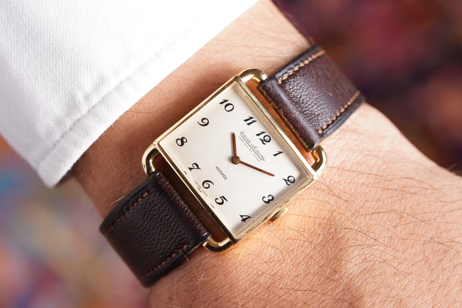 Jaeger LeCoultre trier Retailed by Herm s Wind Vintage